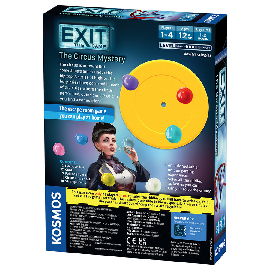 EXIT: The Game — The Circus Mystery | Escape Room at Home