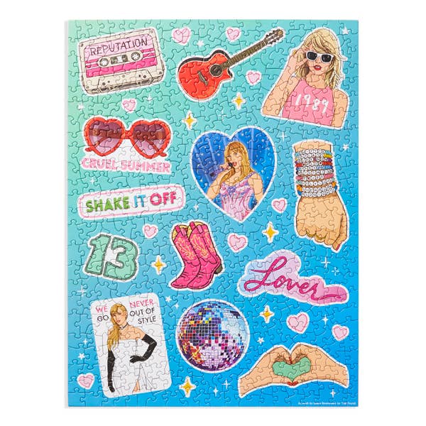 Swiftie Collage 500 Piece Puzzle