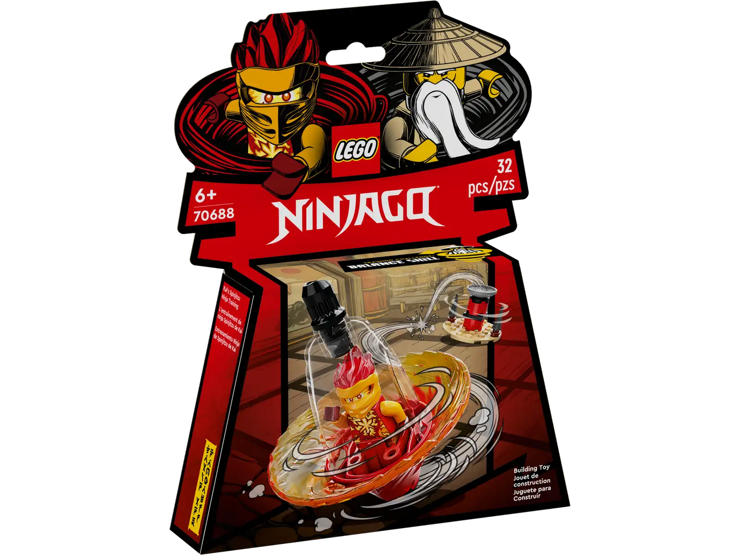 LEGO® NINJAGO® Kai's Spinjitzu Ninja Training 70688 (Retired)
