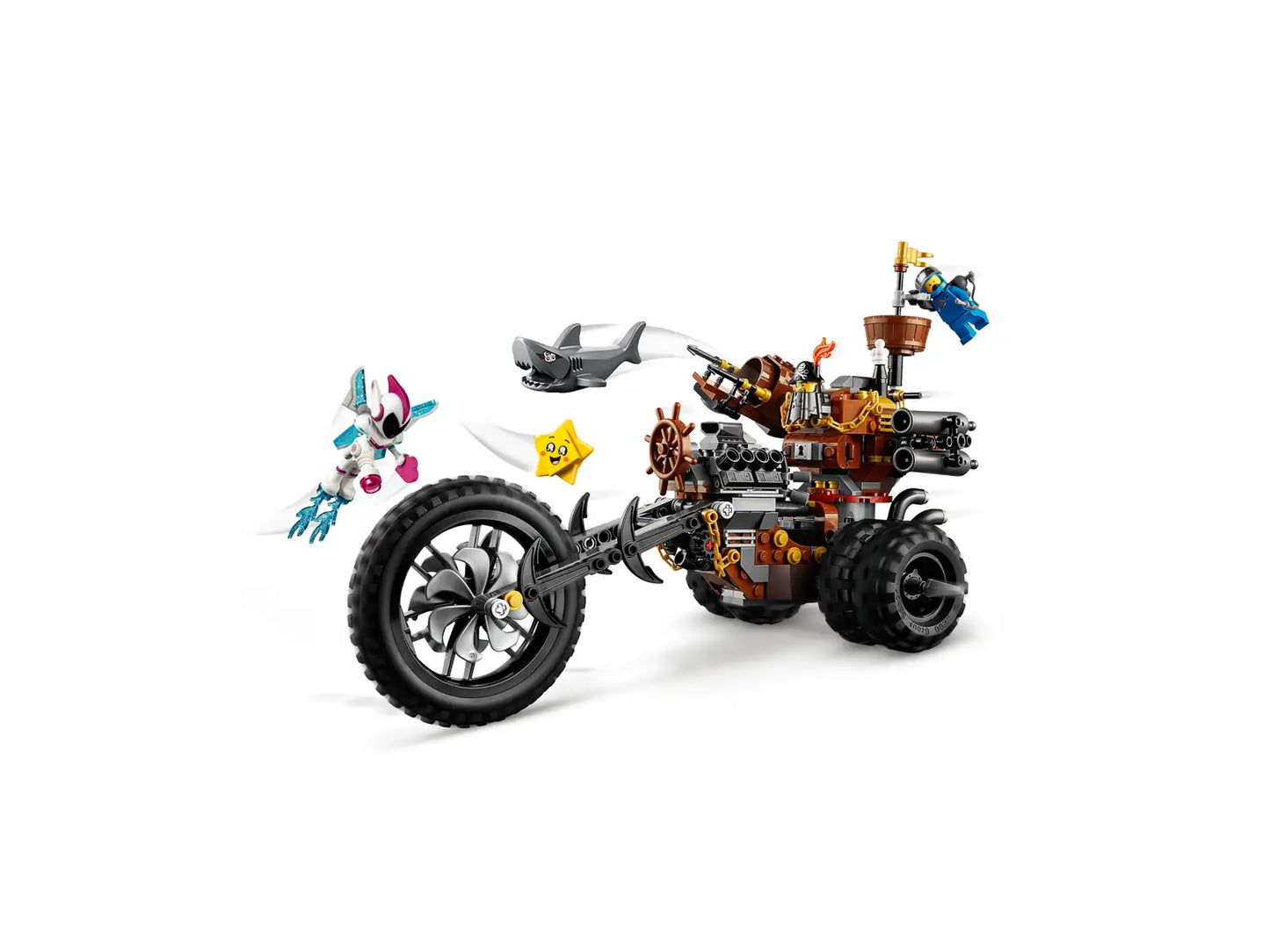 THE LEGO® MOVIE 2™ MetalBeard’s Heavy Metal Motor Trike! 70834 (Retired)