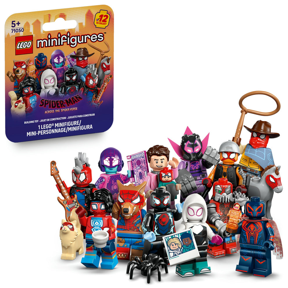 PREORDER NOW! LEGO® Minifigures Spider-Man: Across the Spider-Verse 71050 (One Random!)
