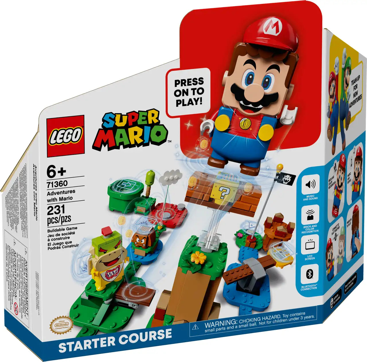 CERTIFIED USED: LEGO® Super Mario™ Adventures with Mario Starter Course 71360 (Retired)