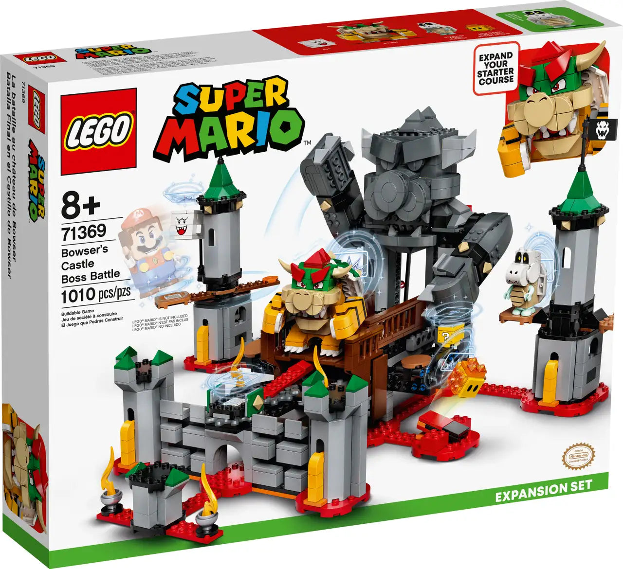 LEGO® Super Mario™ Bowser's Castle Boss Battle Expansion Set 71369 (Retired)