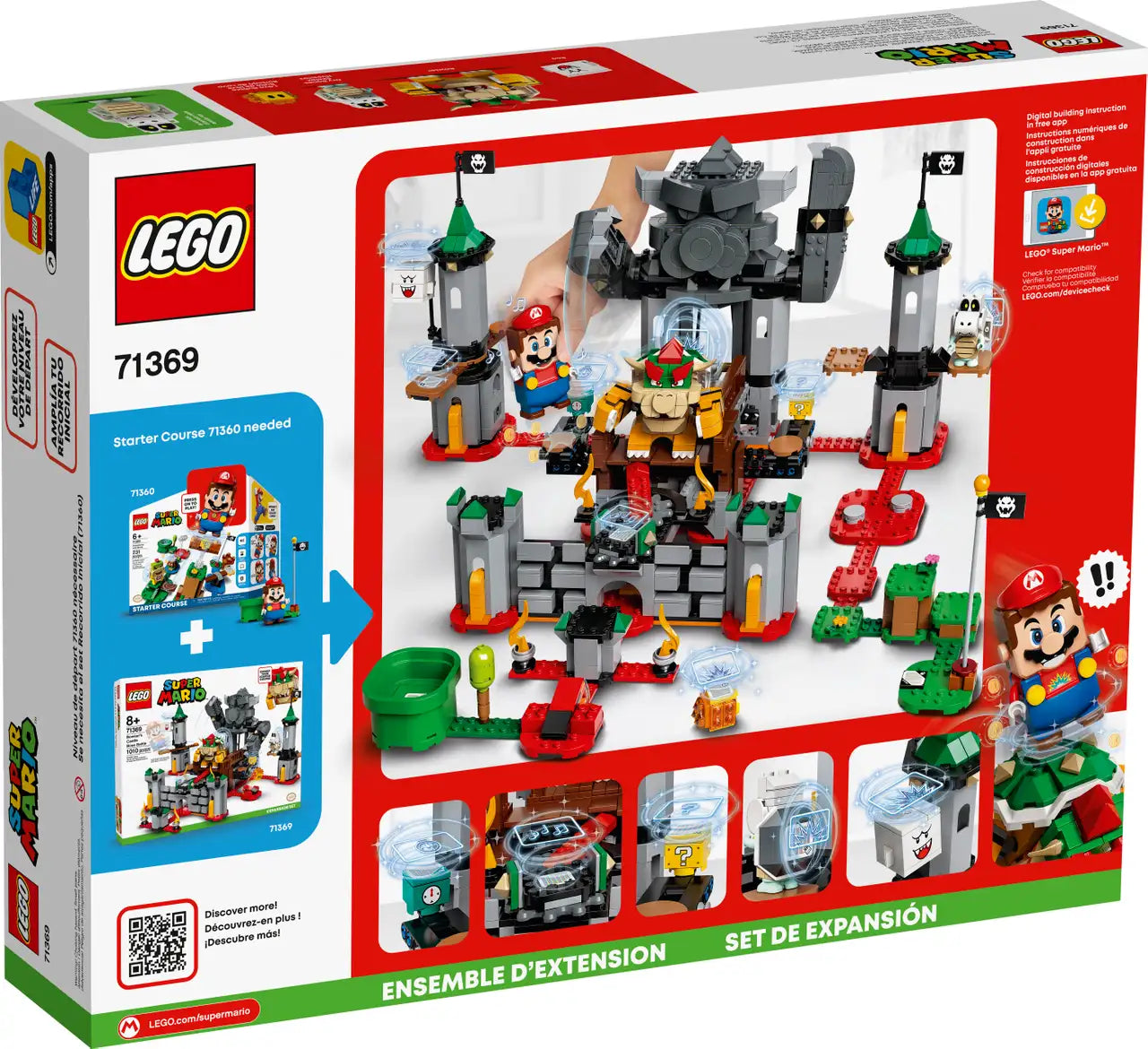 LEGO® Super Mario™ Bowser's Castle Boss Battle Expansion Set 71369 (Retired)