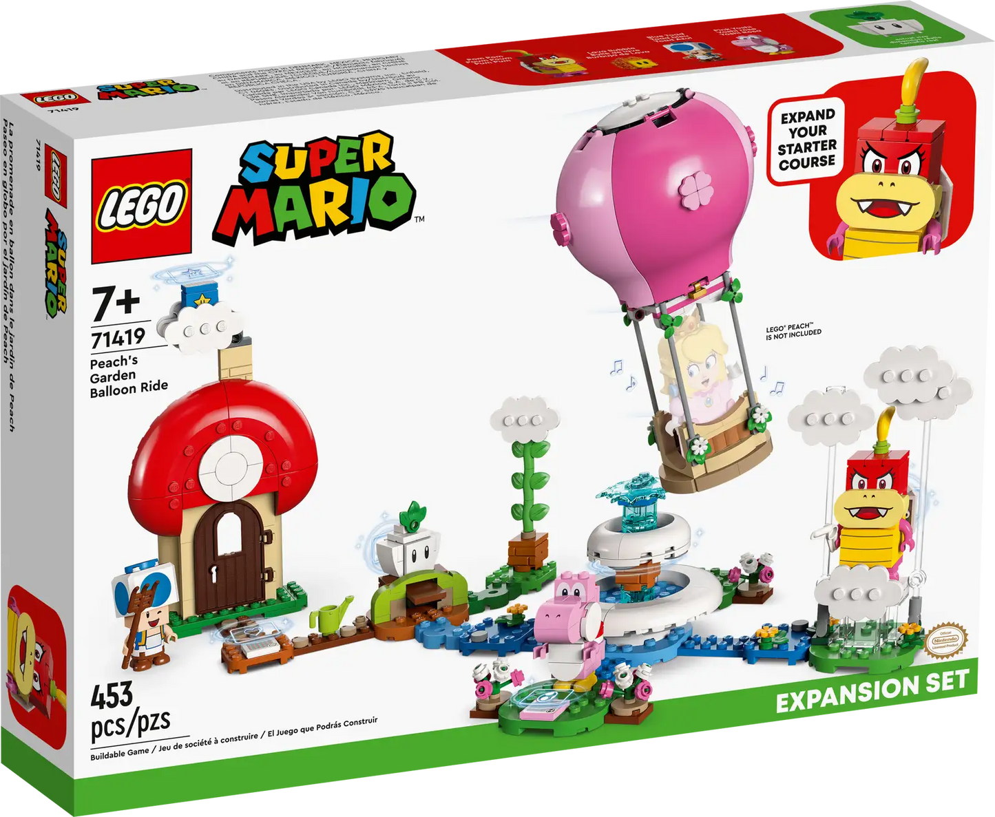LEGO® Super Mario™ Peach's Garden Balloon Ride 71419 (Retired)