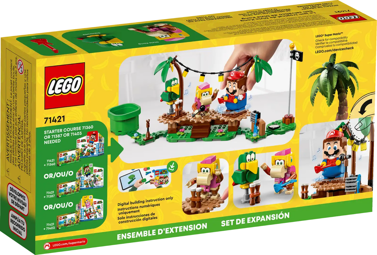 LEGO® Super Mario™ Dixie Kong’s Jungle Jam Expansion Set 71421 (Retired)