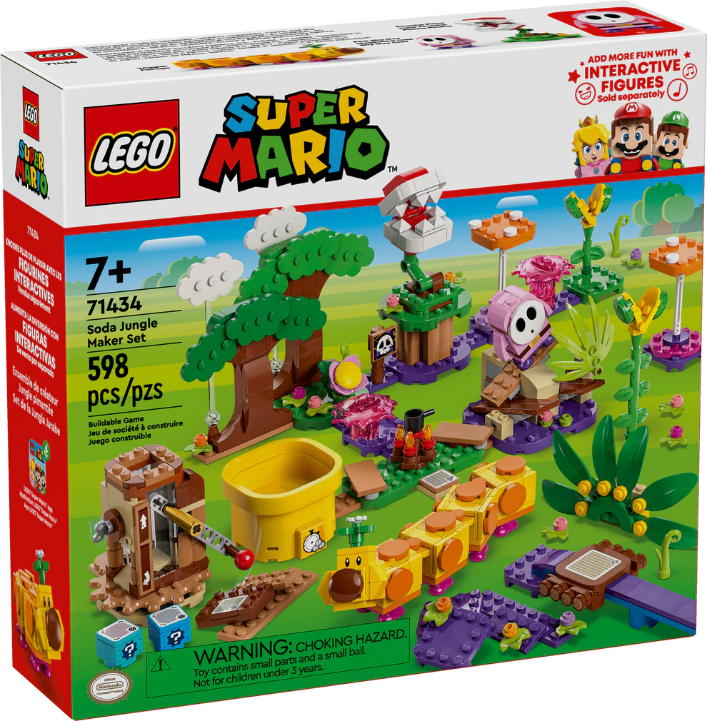 LEGO® Super Mario™ Soda Jungle Maker 71434