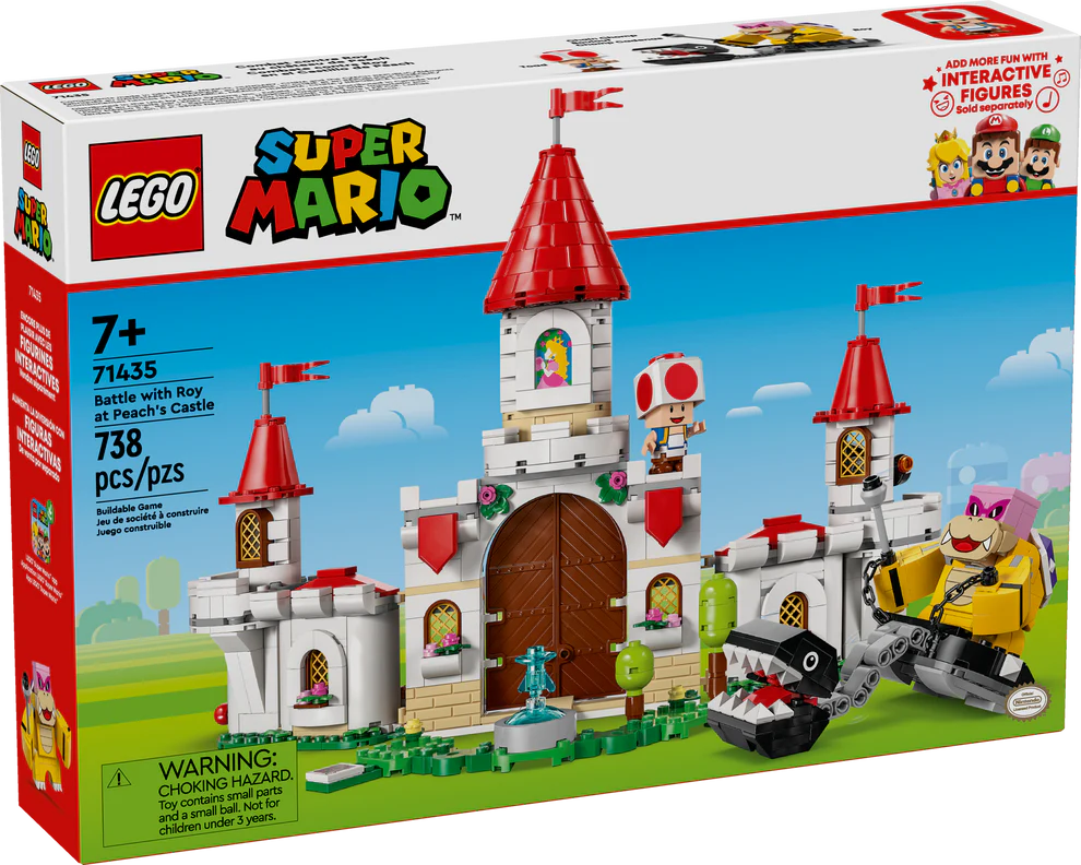 LEGO® Super Mario™ Battle with Roy at Peach’s Castle 71435