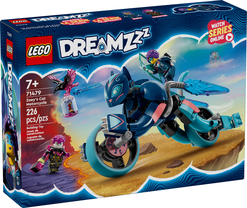 LEGO® DREAMZzz™ Zoey’s Cat Motorcycle 71479