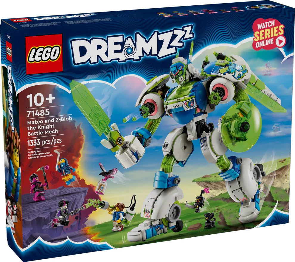 LEGO® DREAMZzz™ Mateo and Z-Blob the Knight Battle Mech 71485