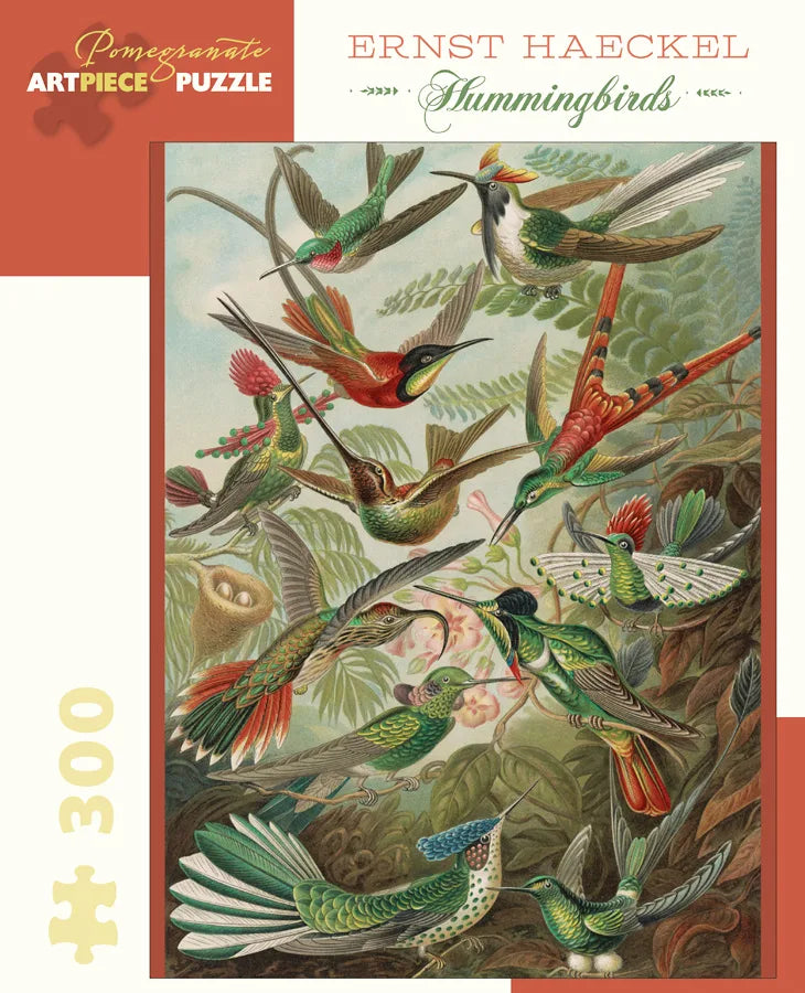 Ernst Haeckel: Hummingbirds – 300 Piece Jigsaw Puzzle by Pomegranate