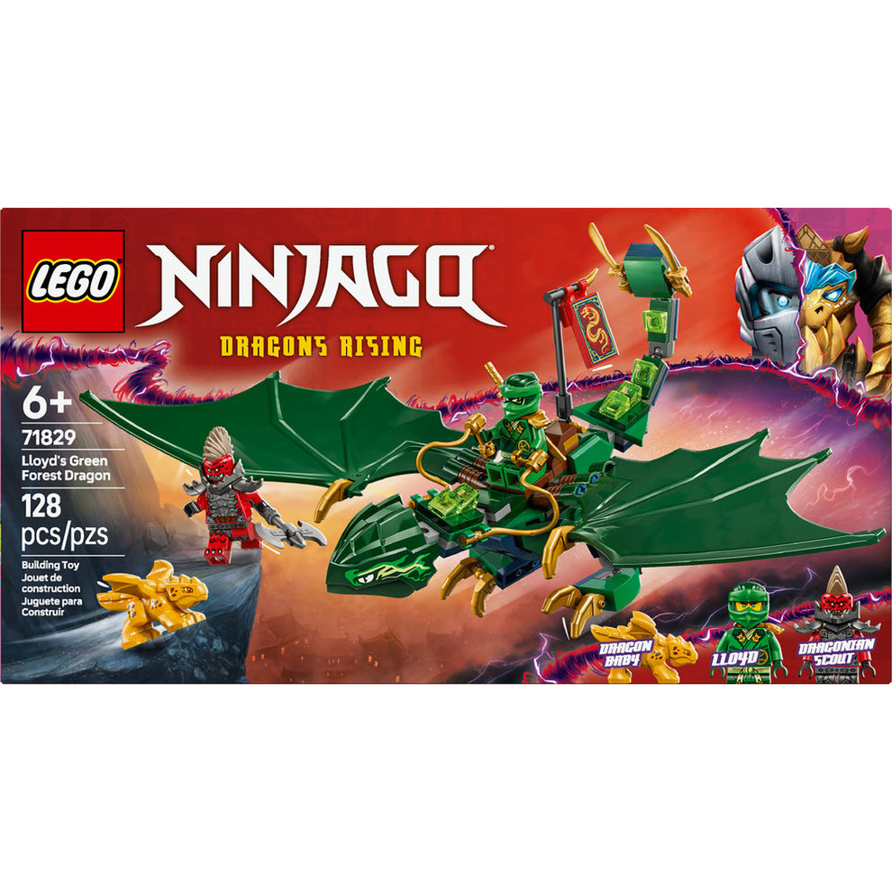 LEGO® NINJAGO Lloyd's Green Forest Dragon 71829