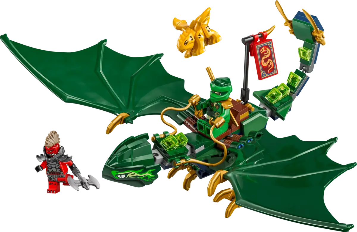 LEGO® RENTAL: NINJAGO® Lloyd's Green Forest Dragon 71829