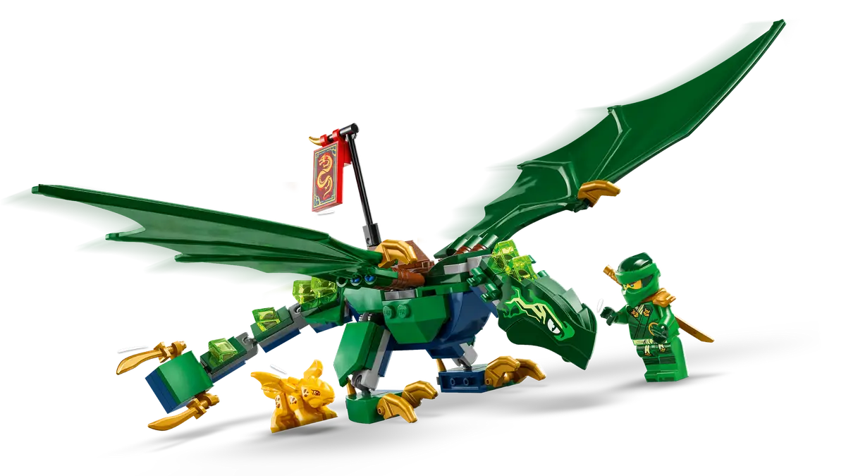 LEGO® RENTAL: NINJAGO® Lloyd's Green Forest Dragon 71829