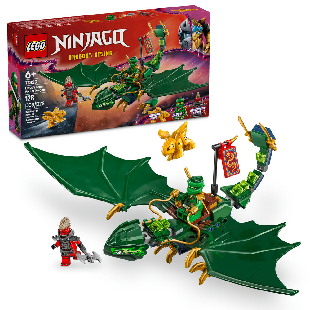 LEGO® NINJAGO Lloyd's Green Forest Dragon 71829