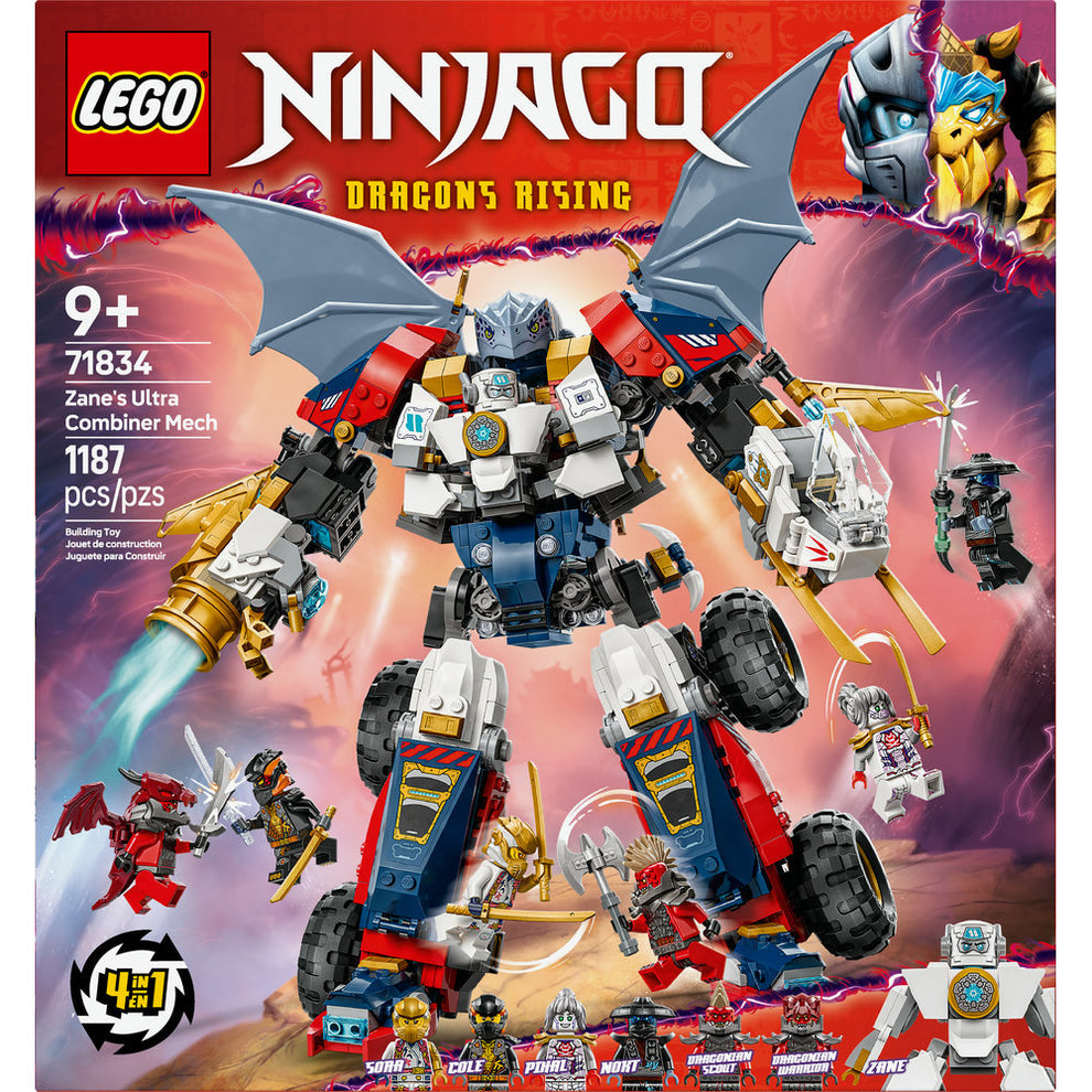 LEGO® NINJAGO® Zane's Ultra Combiner Mech 71834