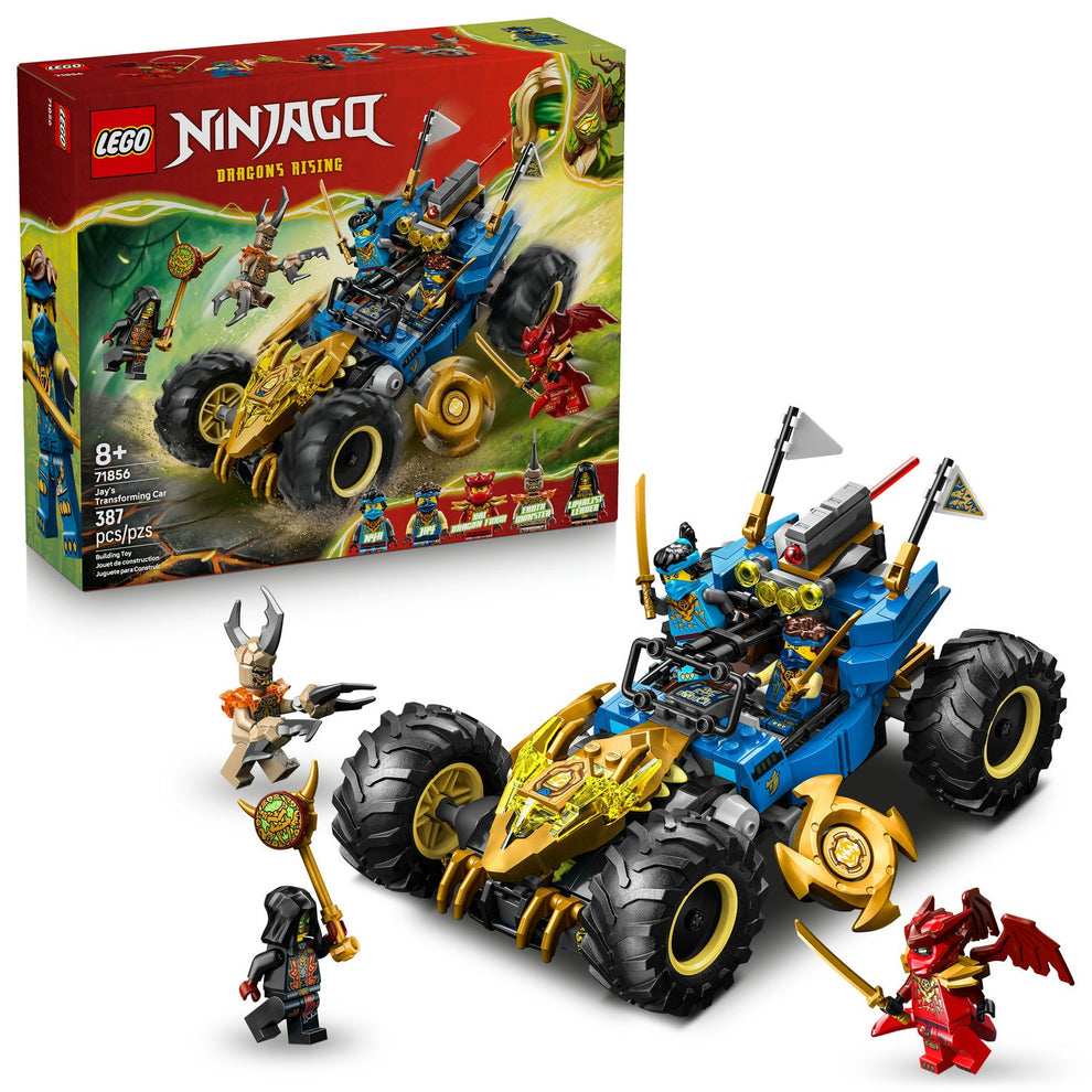 LEGO® Ninjago® Jay's Transforming Car 71856 – The Pieceful Project