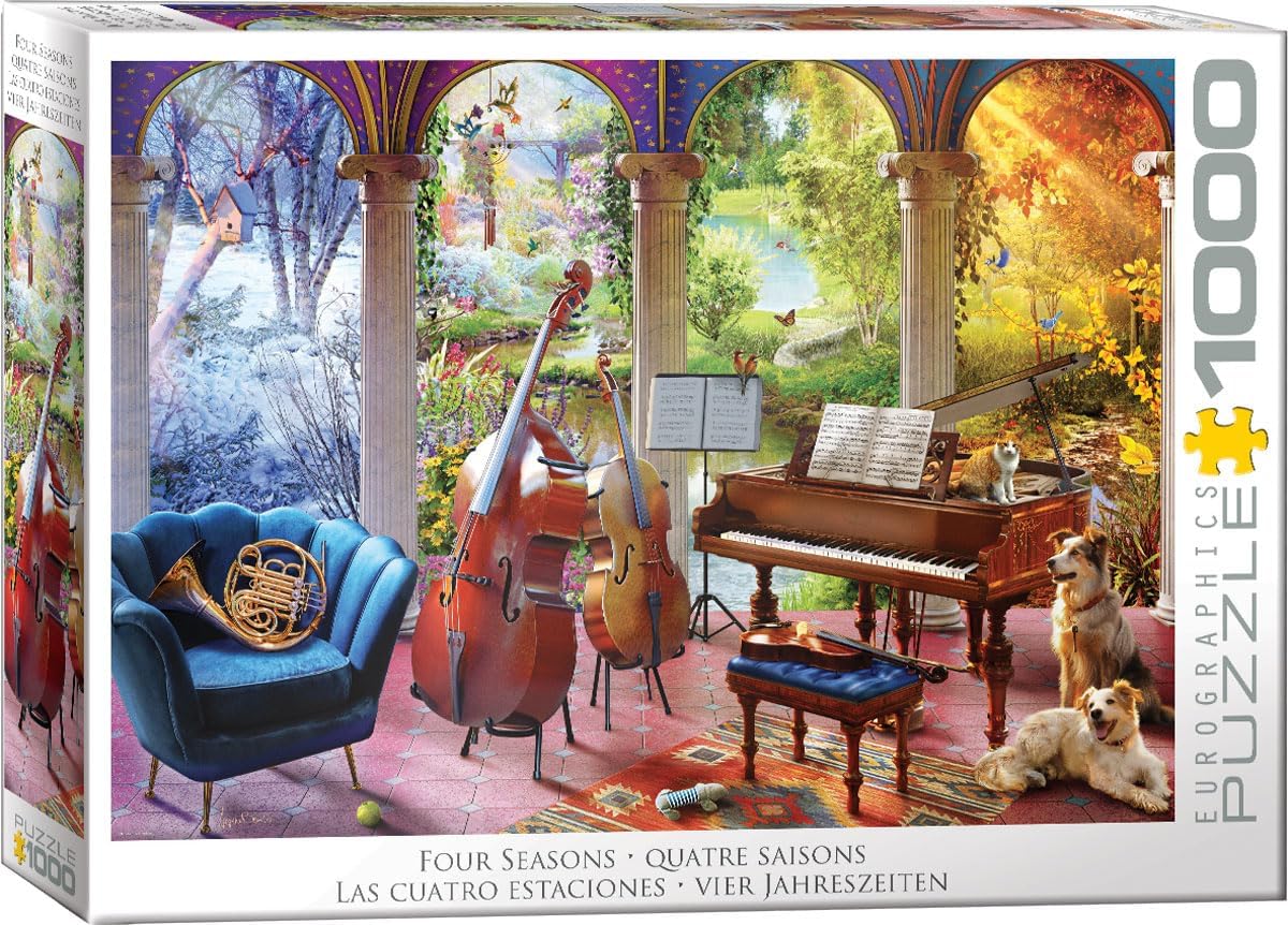 Eurographics The Four Seasons of Music – 1000 Piece Jigsaw Puzzle