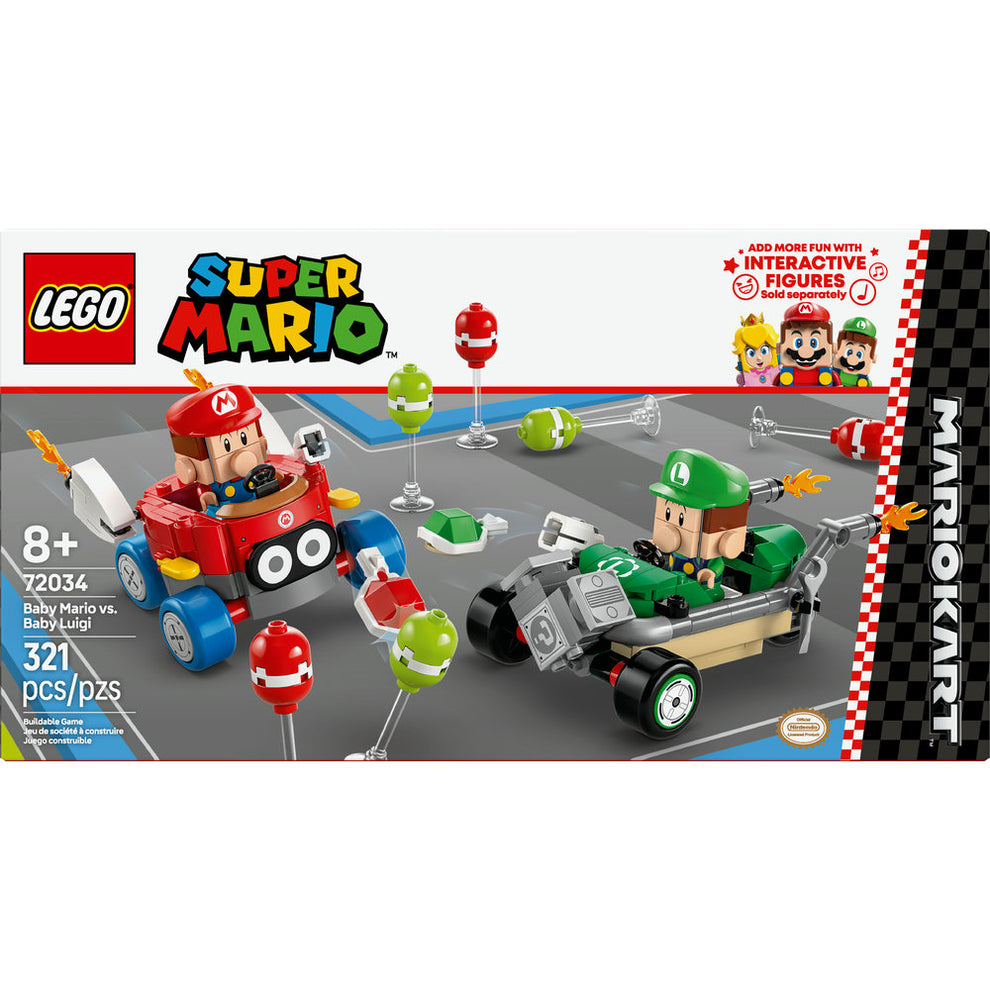 LEGO® Super Mario™: Mario Kart™ – Baby Mario vs. Baby Luigi 72034