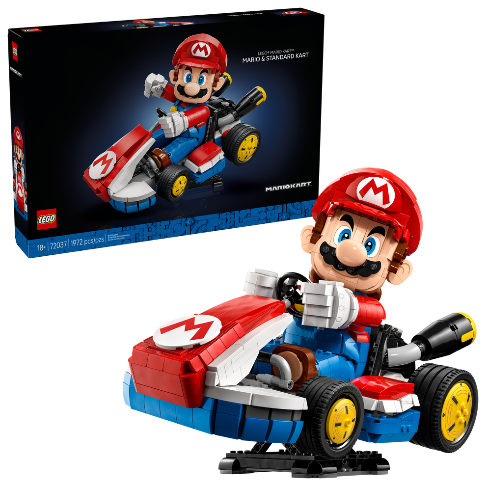 LEGO® Mario Kart™ – Mario & Standard Kart 72037