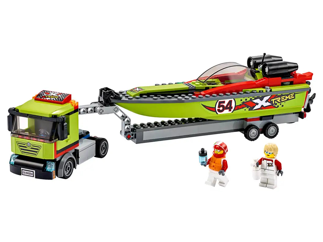 LEGO® City Race Boat Transporter 60254 (Retired)