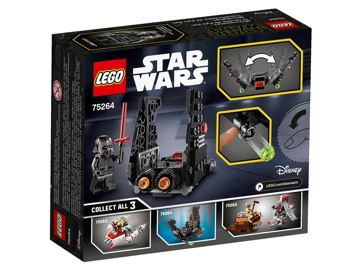 LEGO® Star Wars™ Kylo Ren's Shuttle™ Microfighter 75264 (Retired)