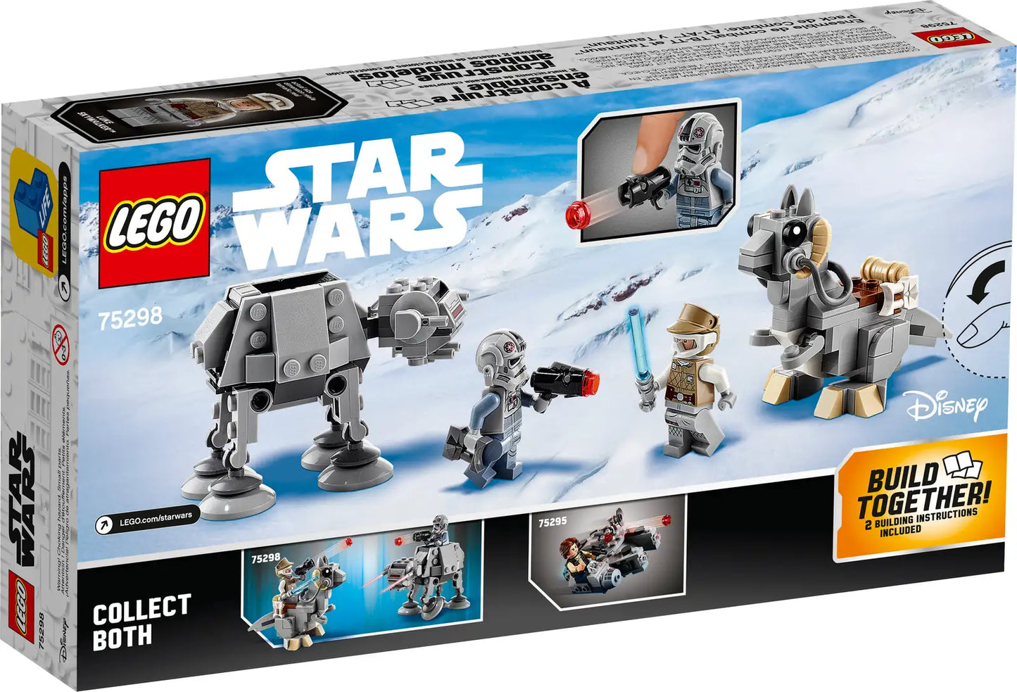 LEGO® Star Wars™ AT-AT™ vs. Tauntaun™ Microfighters 75298 (Retired)