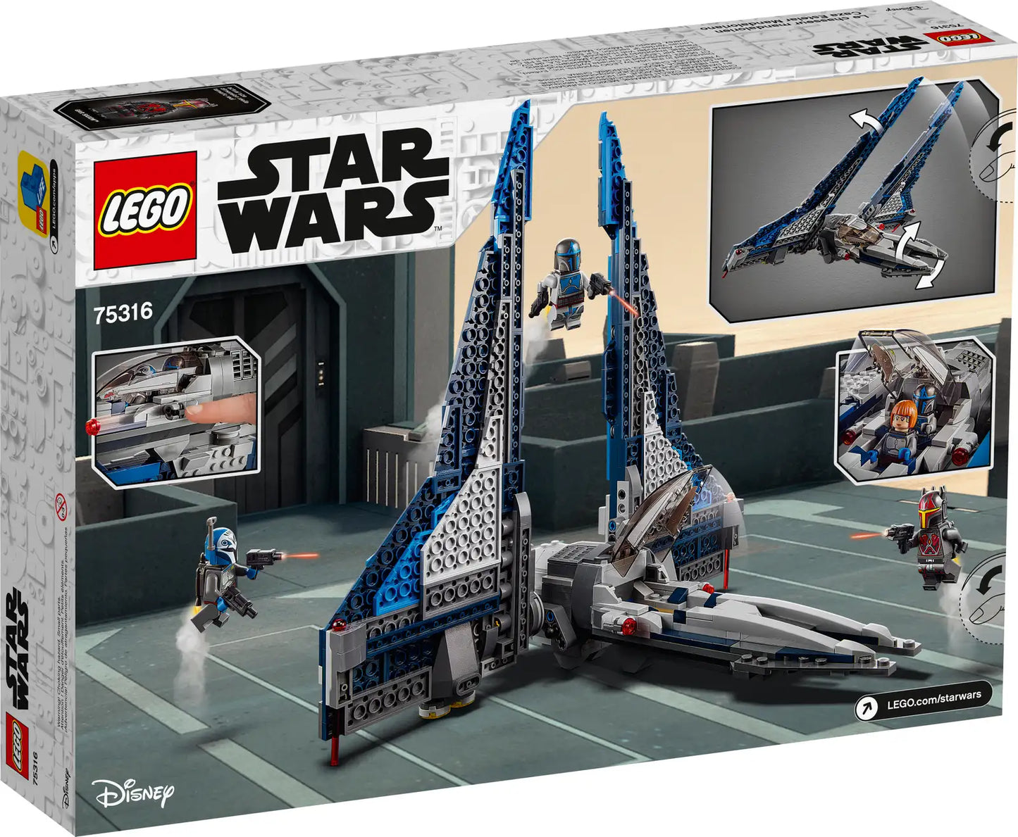 LEGO® Star Wars™ Mandalorian Starfighter™ 75316 (Retired)