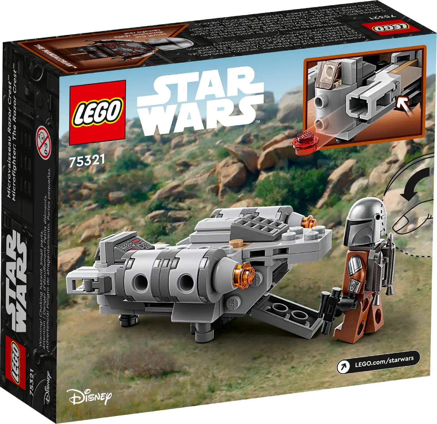 LEGO® Star Wars™ The Razor Crest™ Microfighter 75321 (Retired)