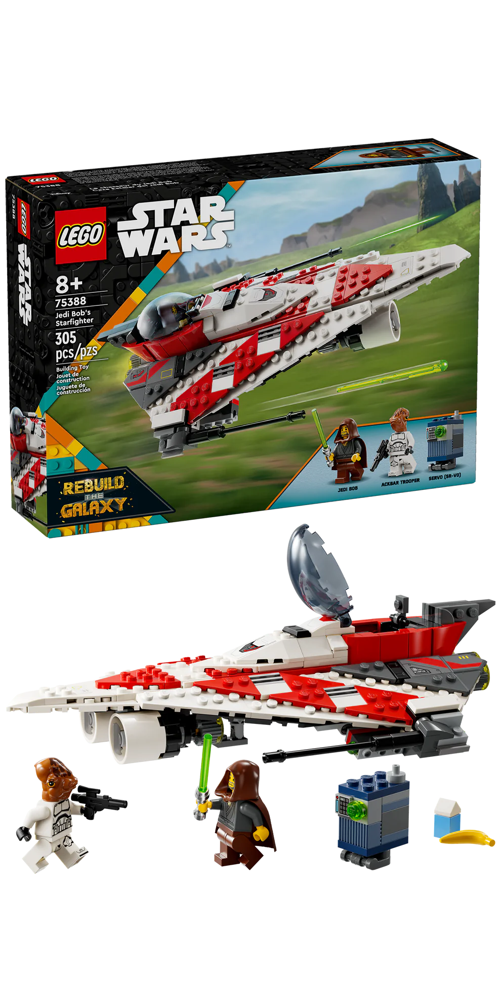LEGO® Star Wars™ Jedi Bob's Starfighter 75388