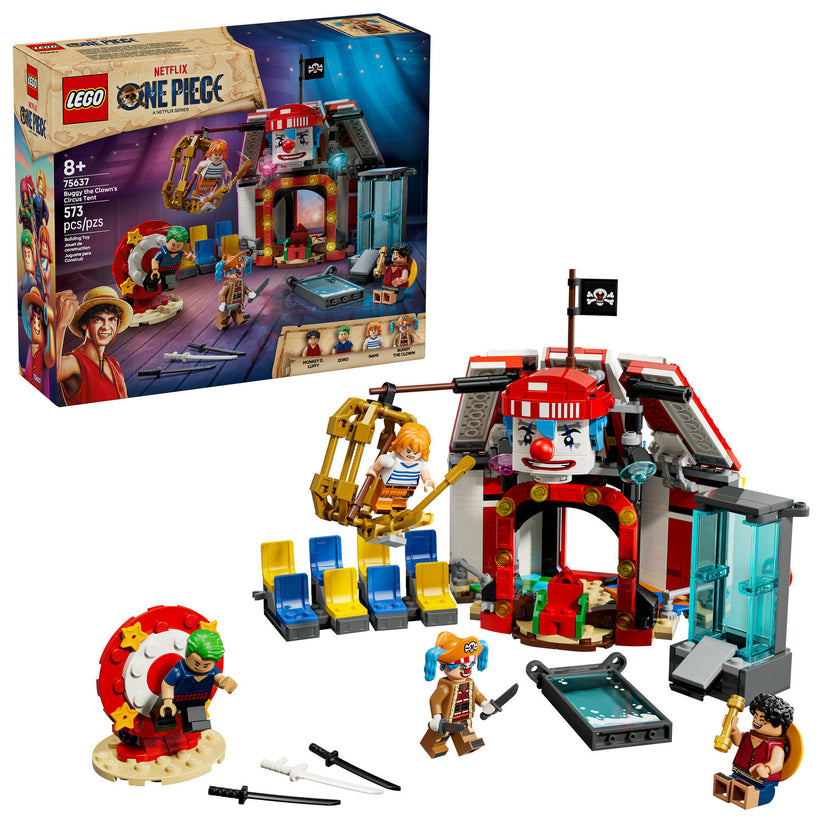 PREORDER: LEGO® ONE PIECE Buggy the Clown’s Circus Tent 75637