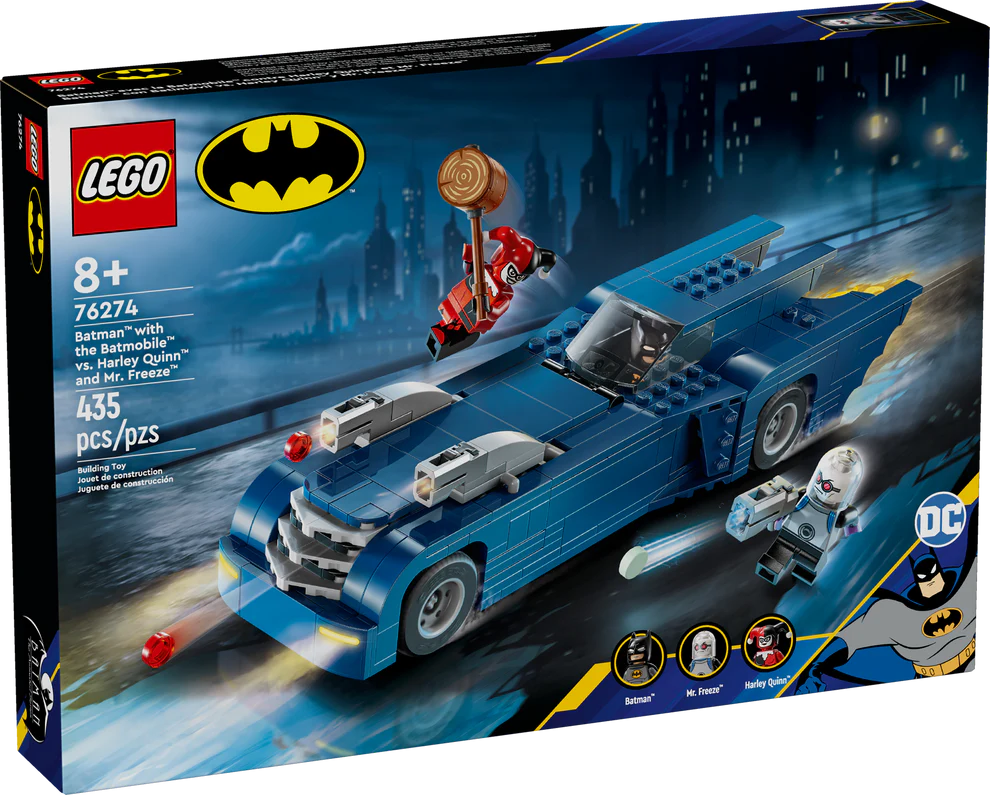 LEGO Batman™ with the Batmobile™ vs. Harley Quinn™ and Mr. Freeze™ 76274