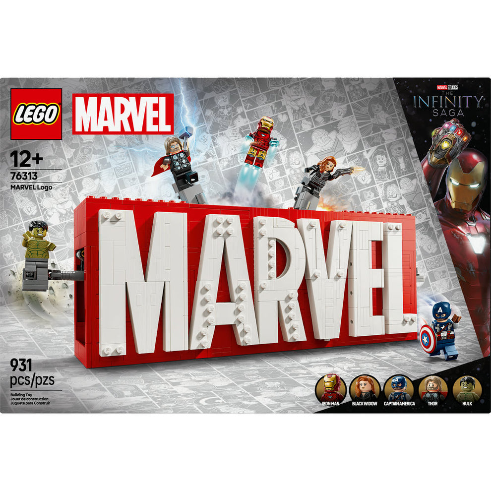 LEGO® MARVEL Logo & Minifigures 76313