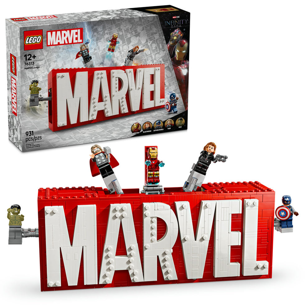 LEGO® MARVEL Logo & Minifigures 76313