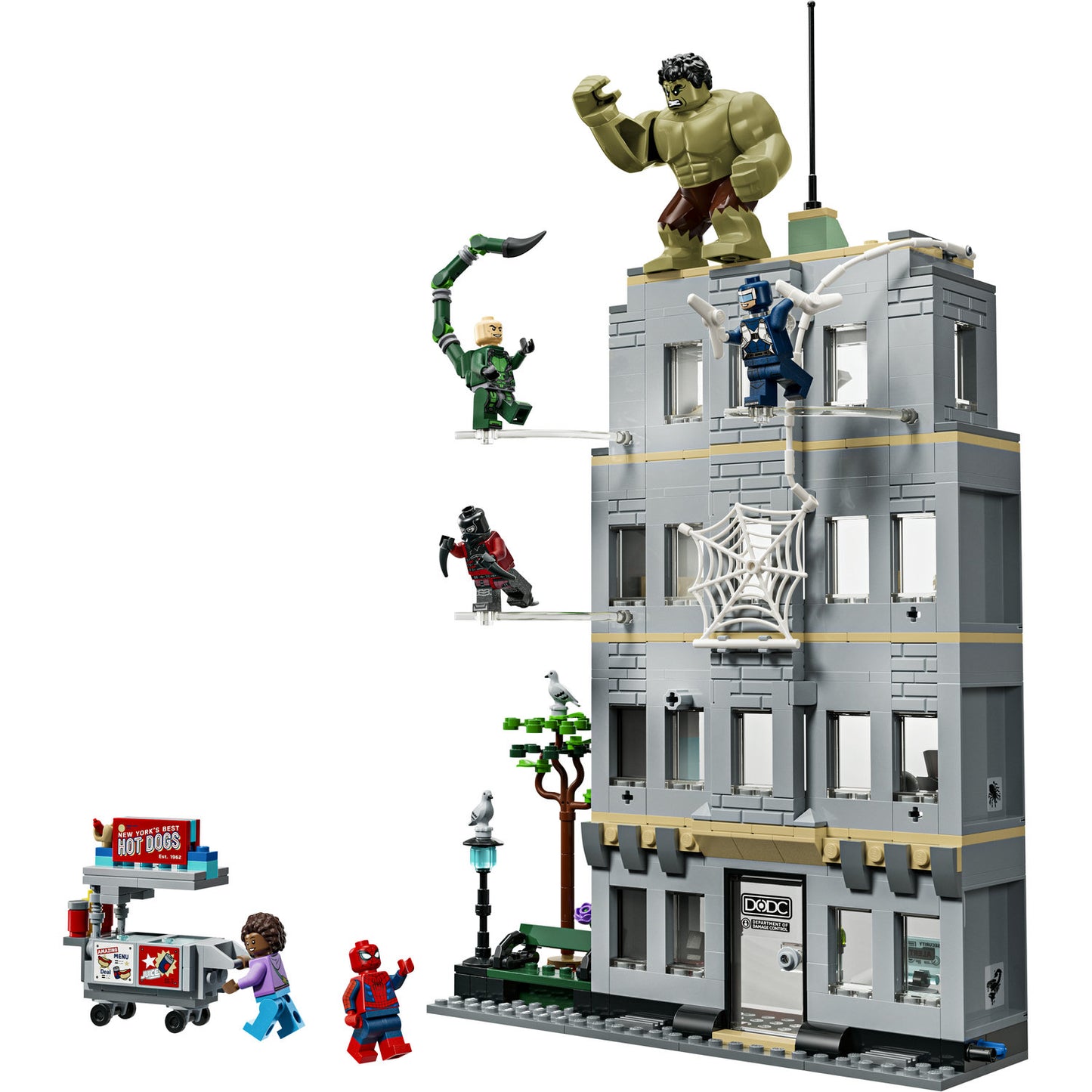 LEGO® Super Heroes Marvel Spider-Man vs. Hulk Epic Clash 76350