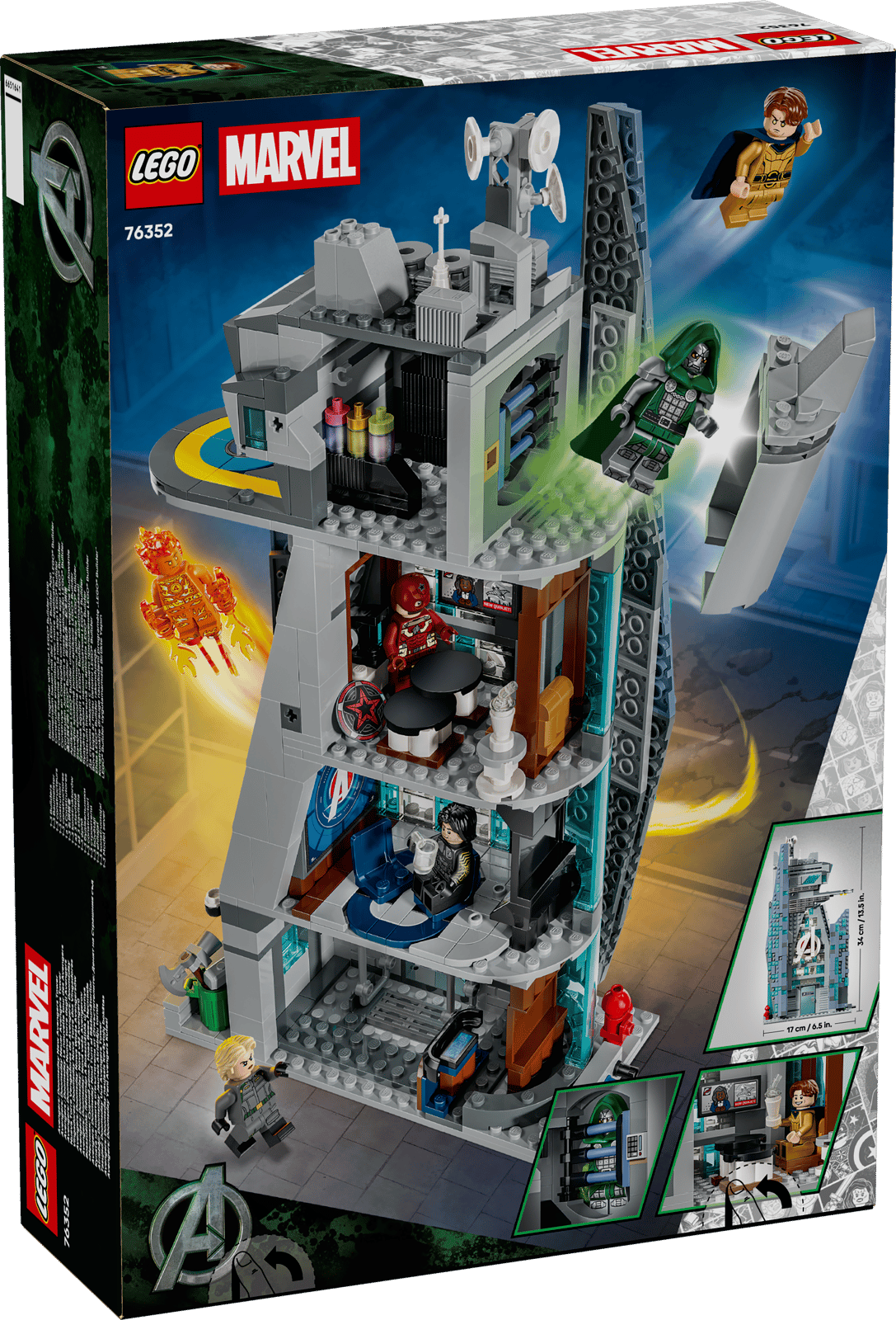 LEGO® Marvel Avengers: Doomsday New Avengers Tower 76352