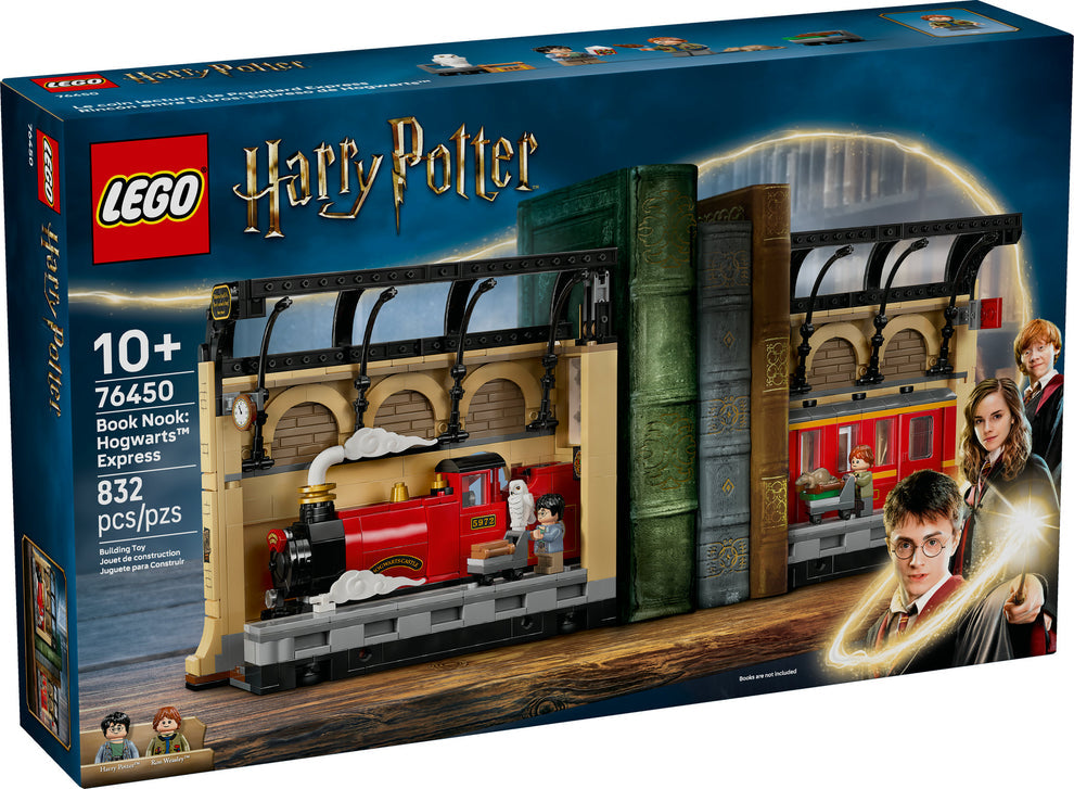 AVAILABLE NOW! LEGO® Harry Potter™ Book Nook: Hogwarts Express 76450