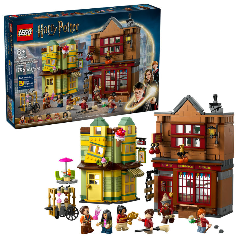LEGO® Harry Potter™ Quality Quidditch™ Supplies & Ice Cream Parlour 76452