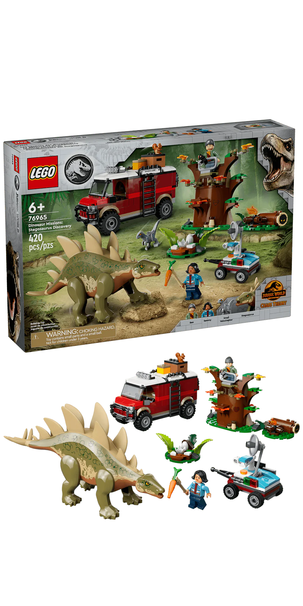 LEGO® Dinosaur Missions: Stegosaurus Discovery 76965