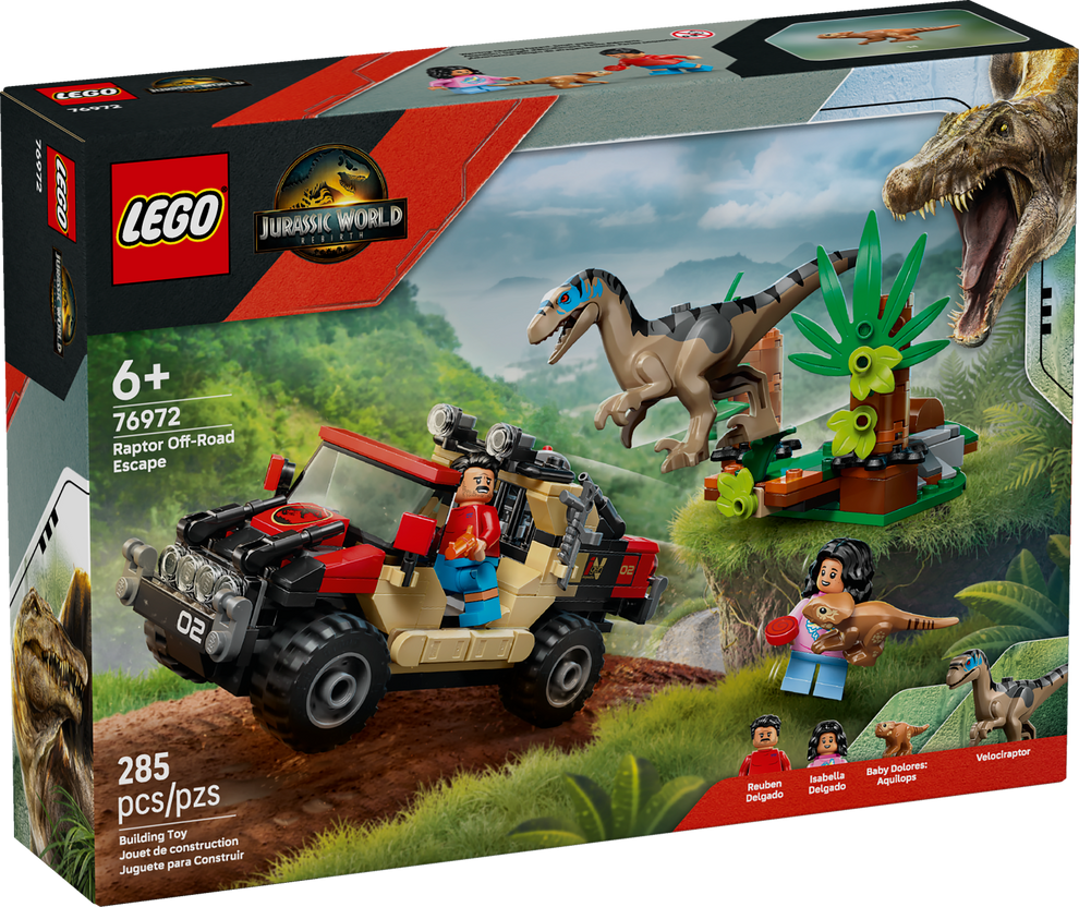 LEGO® Jurassic World Raptor Off-Road Escape 76972