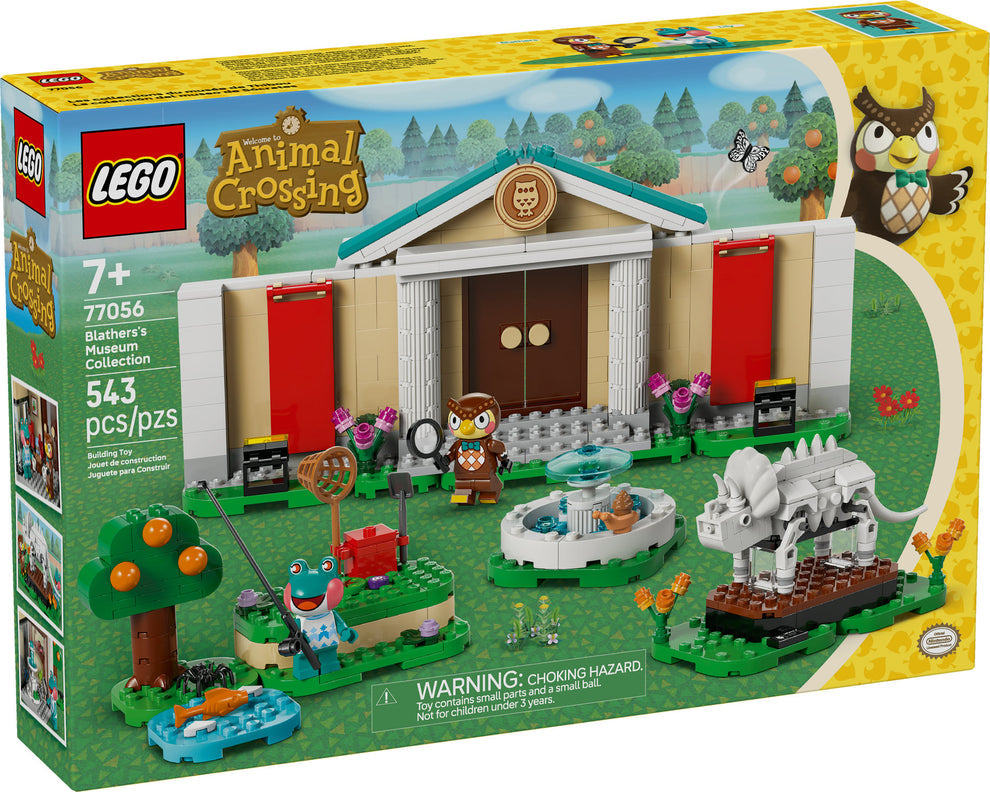 AVAILABLE NOW! LEGO® Animal Crossing™ Blathers's Museum Collection 77056