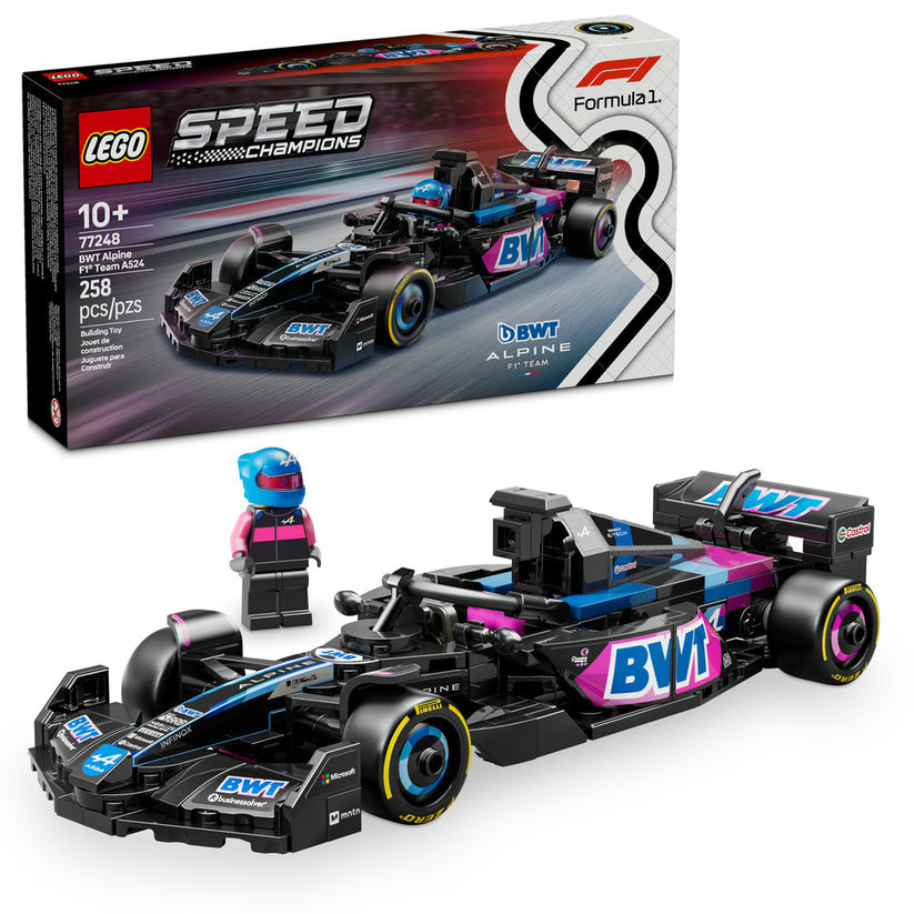 LEGO® Speed Champions BWT Alpine F1 Team A524 Race Car 77248