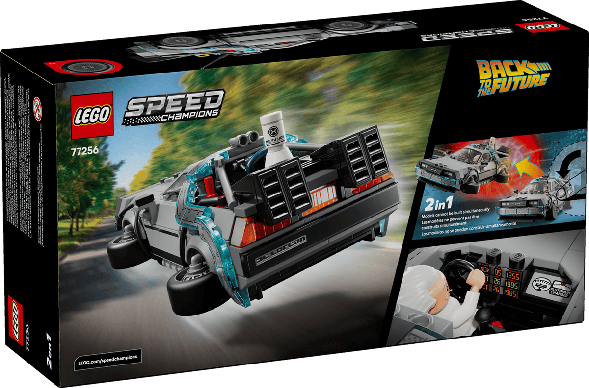 LEGO® Speed Champions Time Machine from Back to the Future 77256