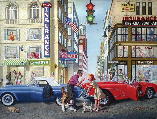 Karmin International Fender Bender 300 Piece Jigsaw Puzzle