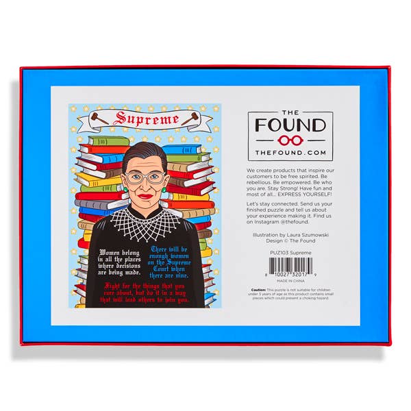 RBG Supreme 500 Piece Puzzle