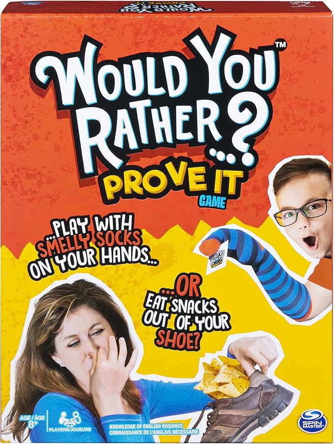GAME RENTAL: Would You Rather? Prove it