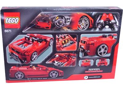 LEGO® Ferrari 430 Spider 1:17 8671 (Retired, Torn Box Special)