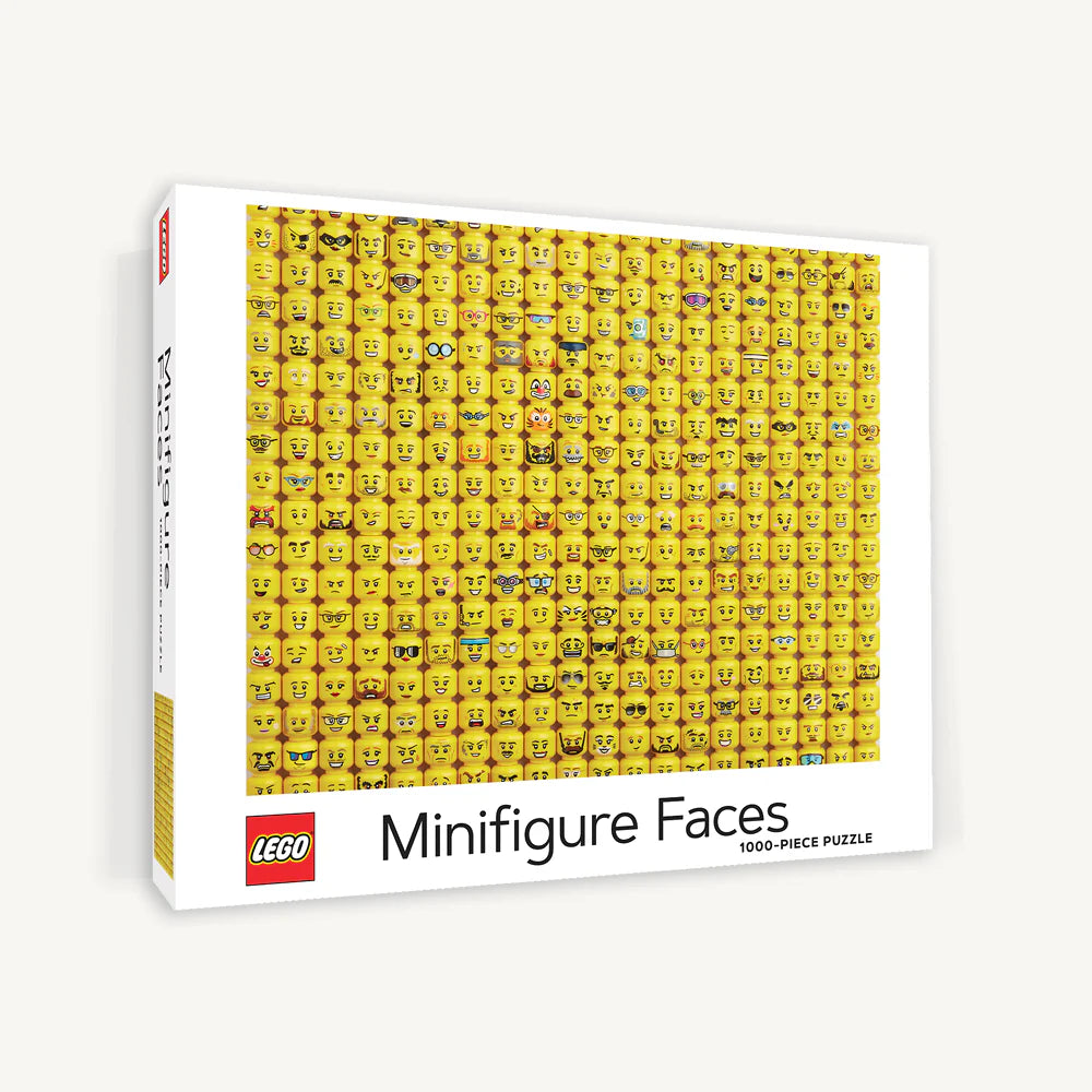 LEGO® Minifigure Faces 1000-Piece Puzzle