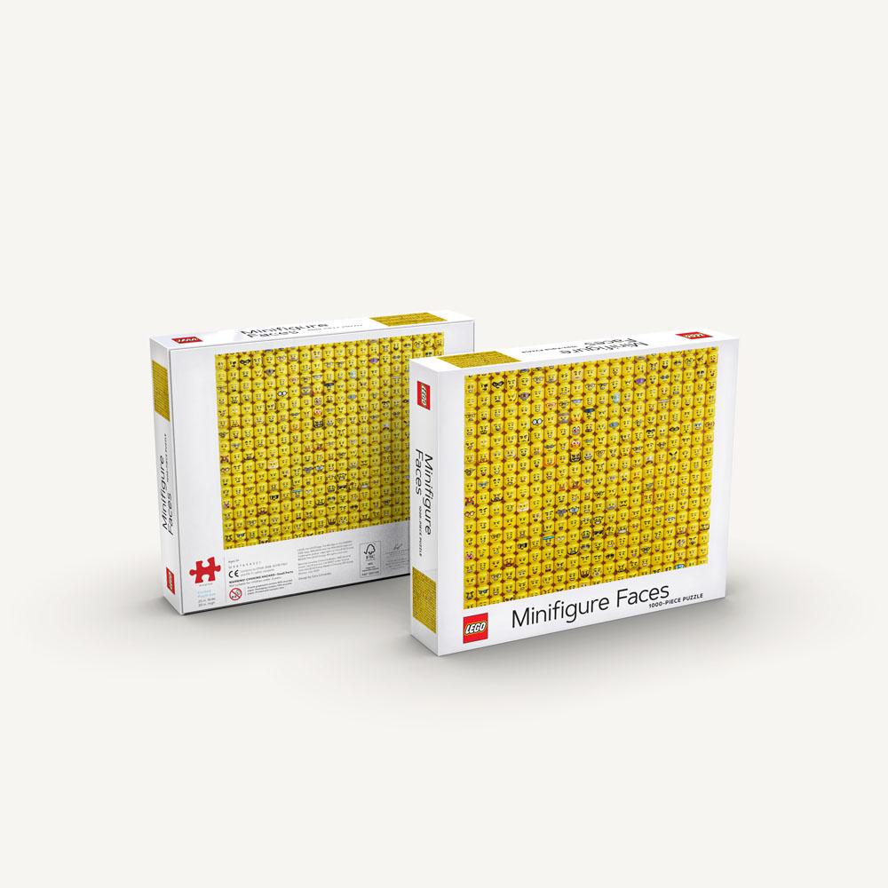 LEGO® Minifigure Faces 1000-Piece Puzzle