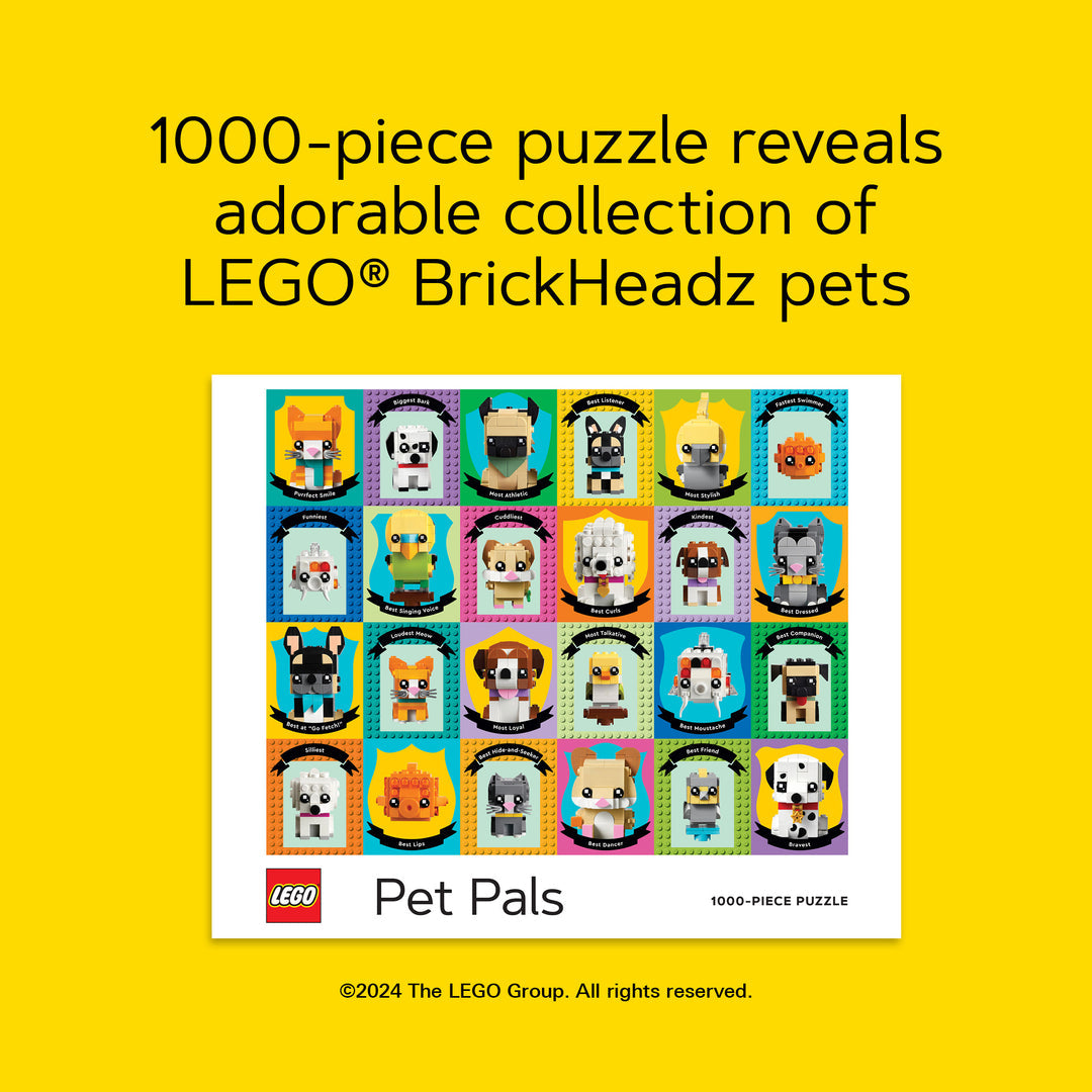 LEGO® Pet Pals 1000-Piece Puzzle